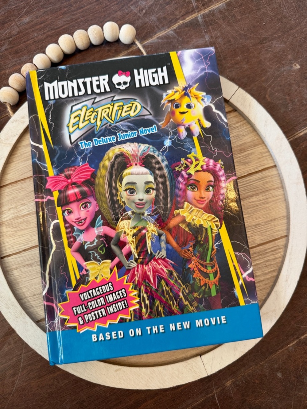 Monster High Electrified Book — Black, Blue, Yellow, Pink, Purple